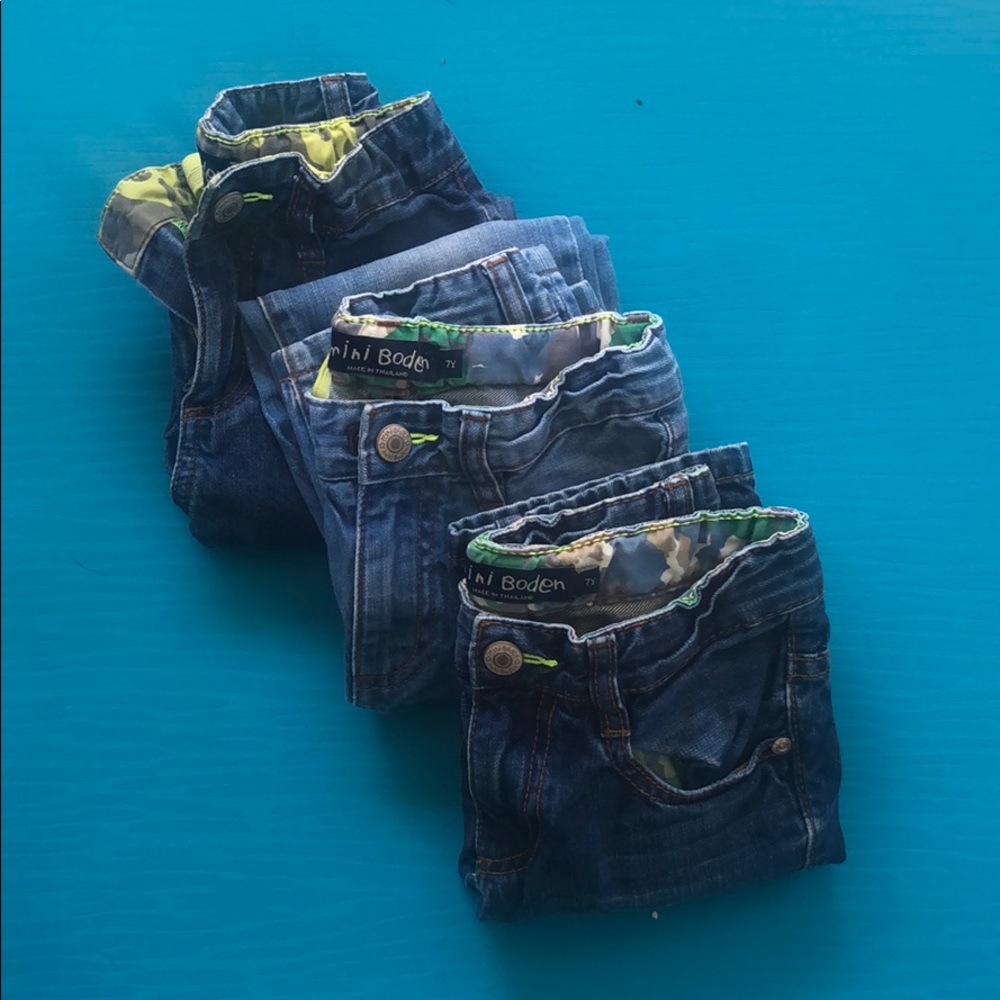 Lot of 3 Mini Biden Boys Jeans